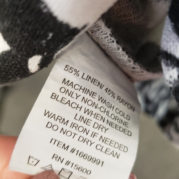 Briggs Floral Palm Linen Dress NEW - Picture 6 of 7